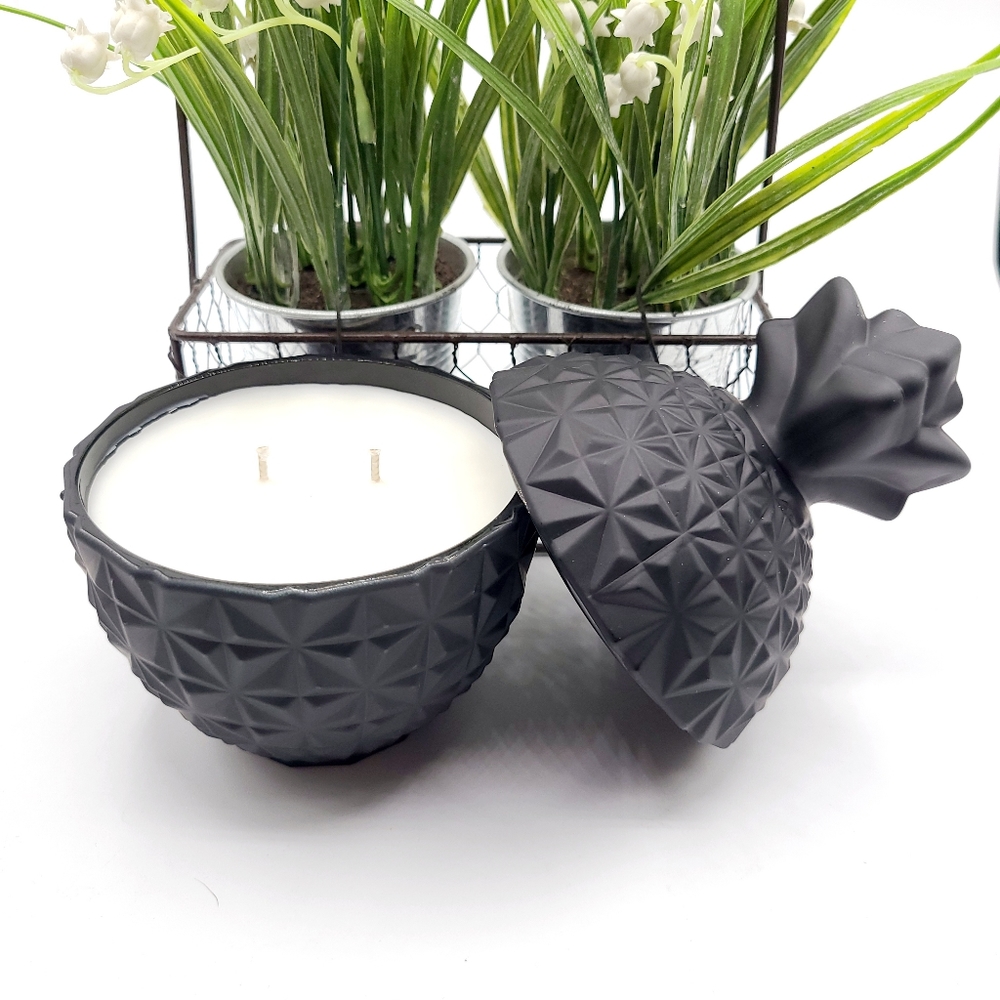 Final Price Homemade Mangosteen + Green Coconut Candle